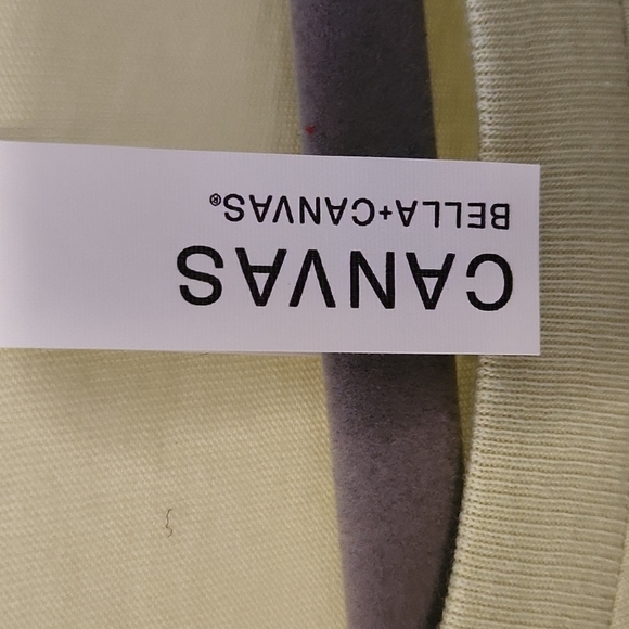 NWOT Bella Canvas Unisex Good Vibes Only Lt.Green Graphic T-Shirt Size 2X & 3X - Picture 3 of 6